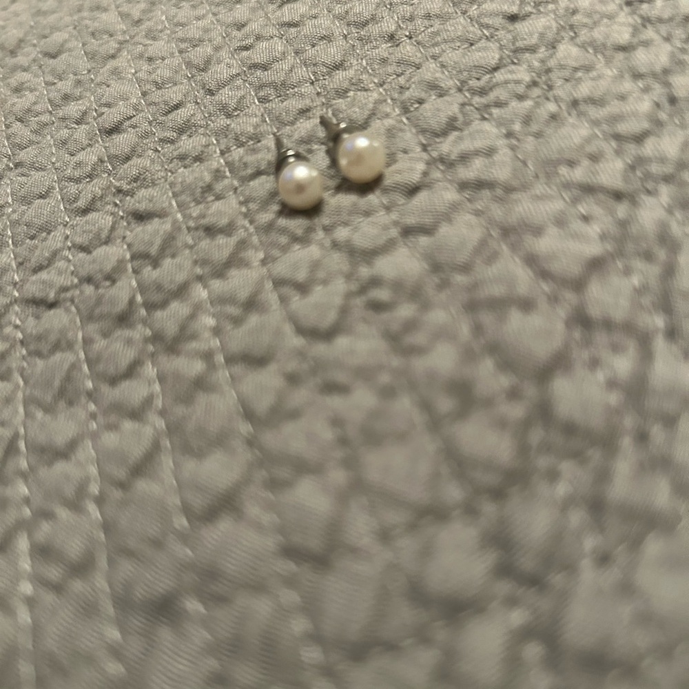 Classic Pearl Stud Earrings
